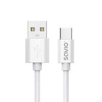 Savio USB cable 2 m 2.0 A - C White CL-168 - Cable - Digital