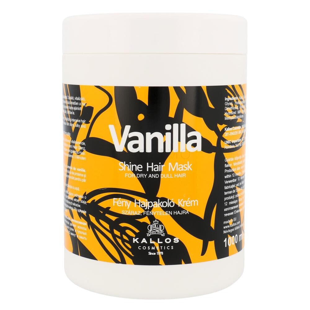 Kallos Cosmetics Vanilla 1000 ml haarmaske für Frauen