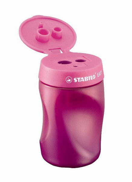 STABILO Easy Ручная точилка для карандашей Розовый 4501/1
