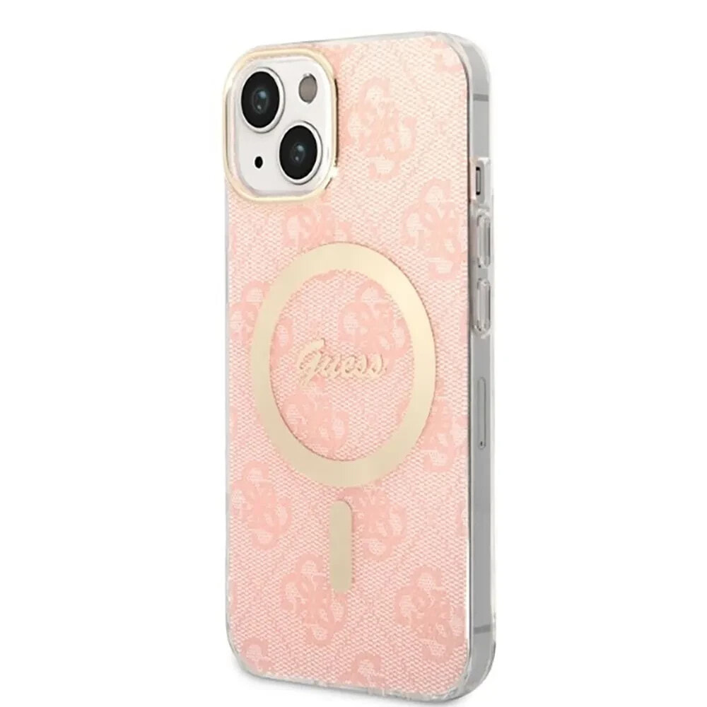 GUESS Zestaw Gubpp14Mh4Eacsp+ Charger iPhone 14 Plus15 Plus 6.7 4G Print phone case