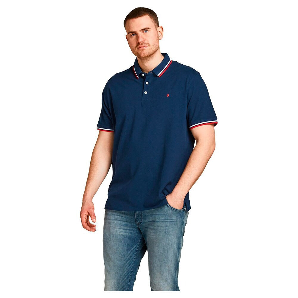 JACK & JONES Essential Paulos Plus Size Short Sleeve Shirt Polo
