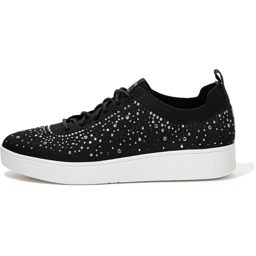 FITFLOP Rally Ombre Crystal Knit Trainers