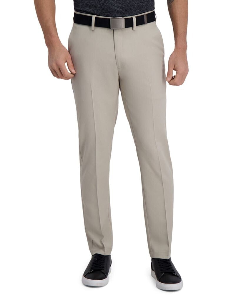 Haggar cool Right Performance Flex Slim Fit Flat Front Pant