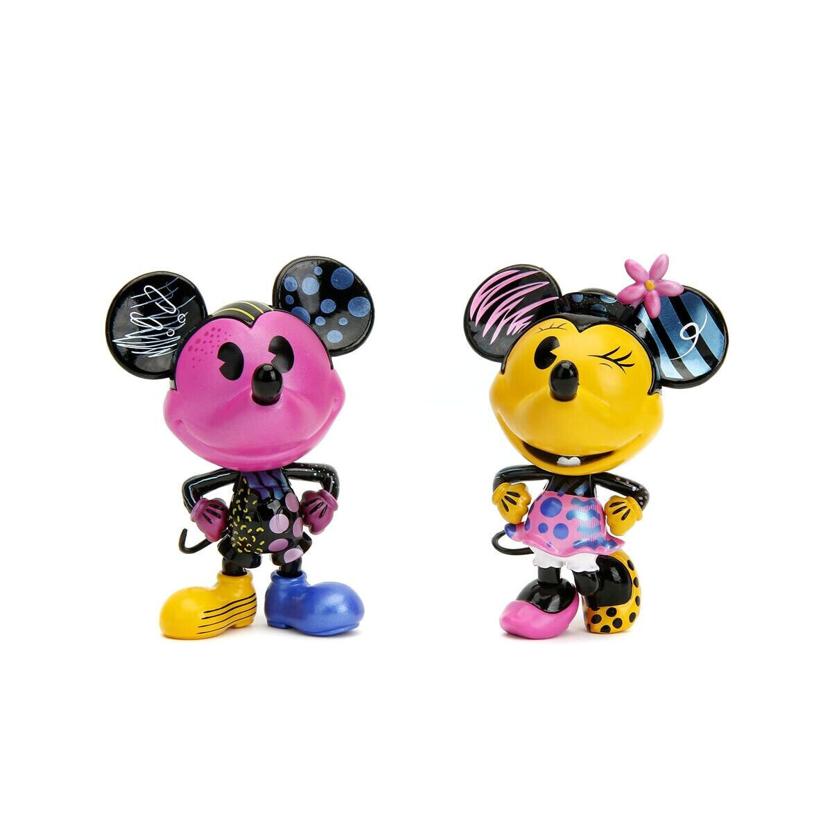 Set of Figures Disney Mickey & Minnie 2 Pieces 10 cm