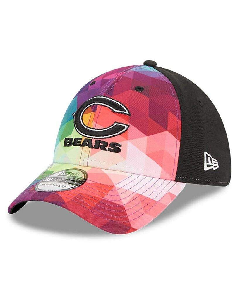 New Era men's and Women's Multicolor, Black Chicago Bears 2023 NFL Crucial Catch 39THIRTY Flex Hat