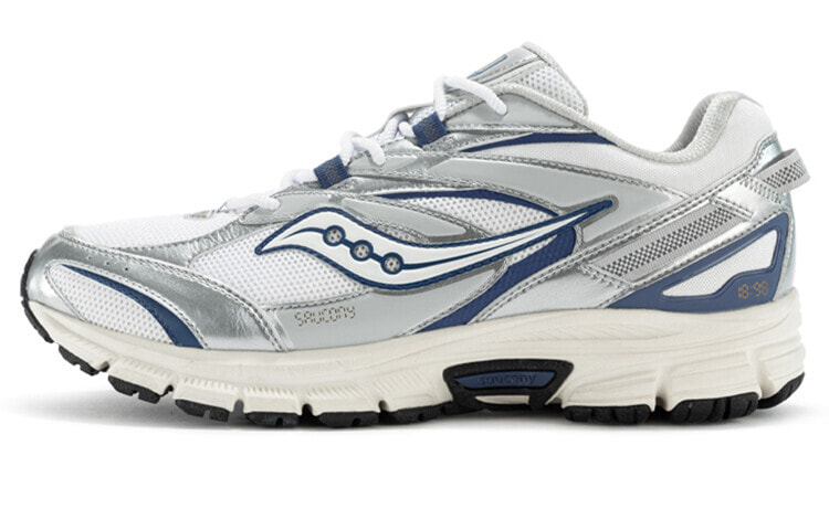 Saucony Cohesion 凝聚 电子表元素 低帮 跑步鞋 男女同款 白银色 / Кроссовки Saucony Cohesion S79019-2