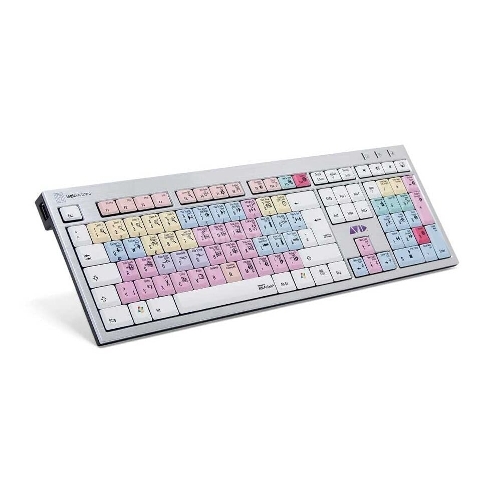 LogicKeyboard Slim-Line PC Keyboard DE (Pro Tools)