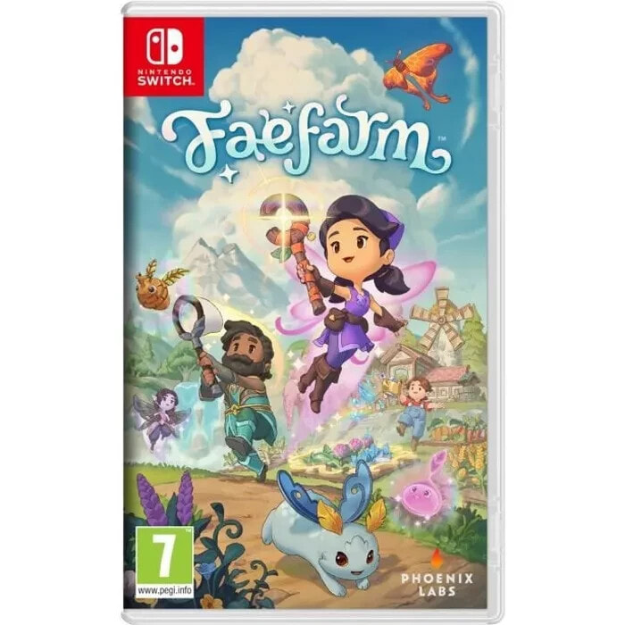 Fae Farm - Standard Edition - Nintendo Switch-Spiel - Online-Modus - Abenteuer - 1 bis 4 Spieler