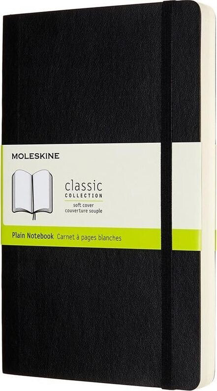 Moleskine Notes Classic 13x21 gładki czarny