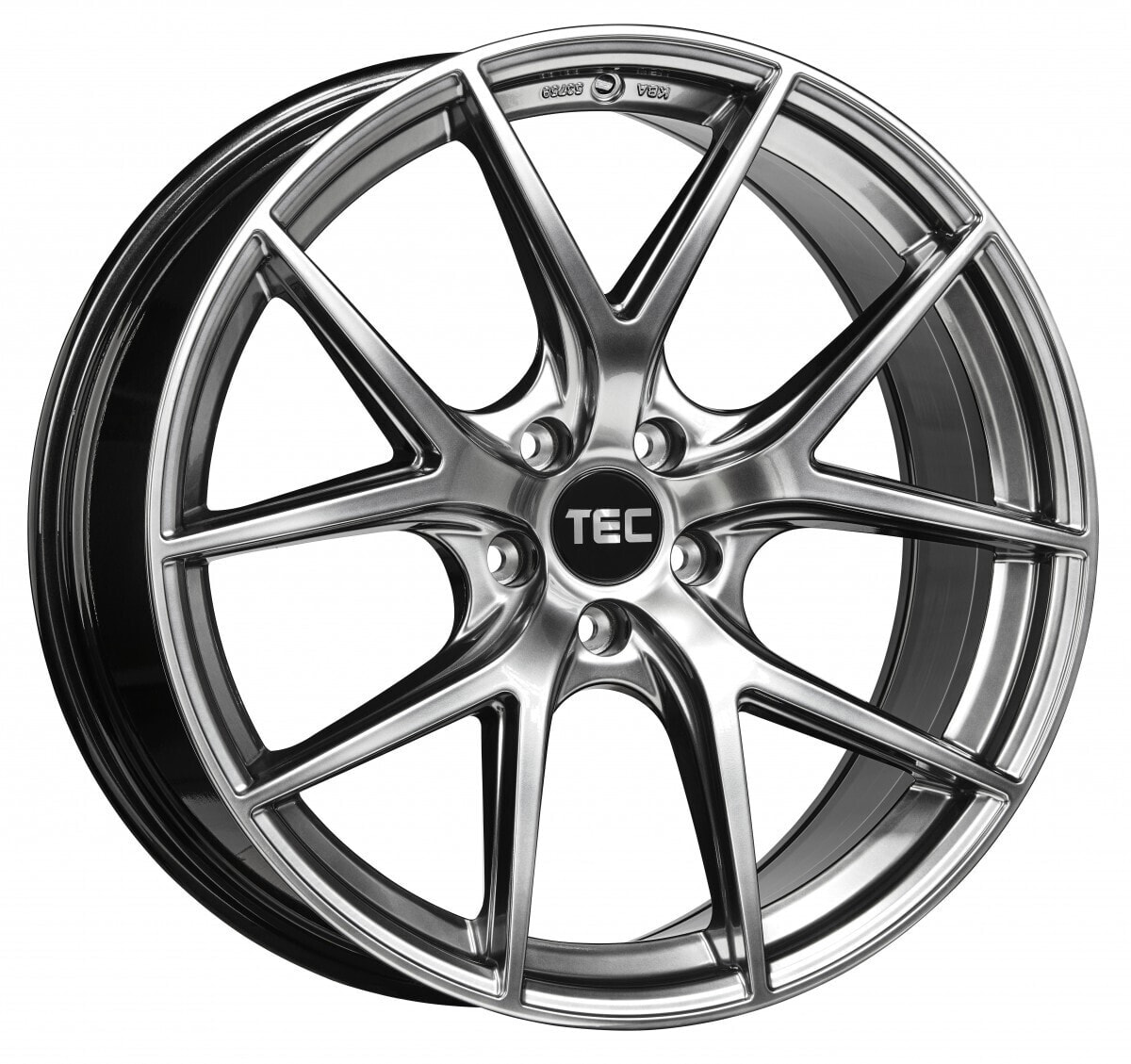 Колесный диск литой TEC Speedwheels GT6 EVO hyper-black 8.5x20 ET40 - LK5/114.3 ML72.5