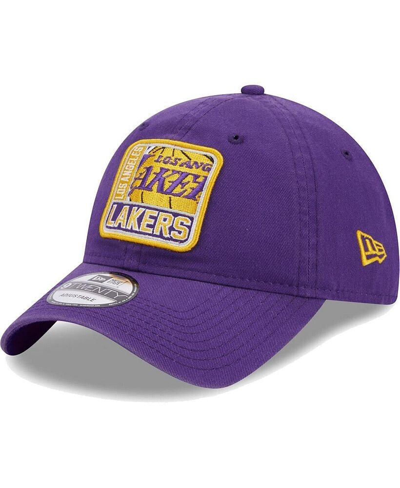 New Era men's Purple Los Angeles Lakers Mix 9TWENTY Adjustable Hat