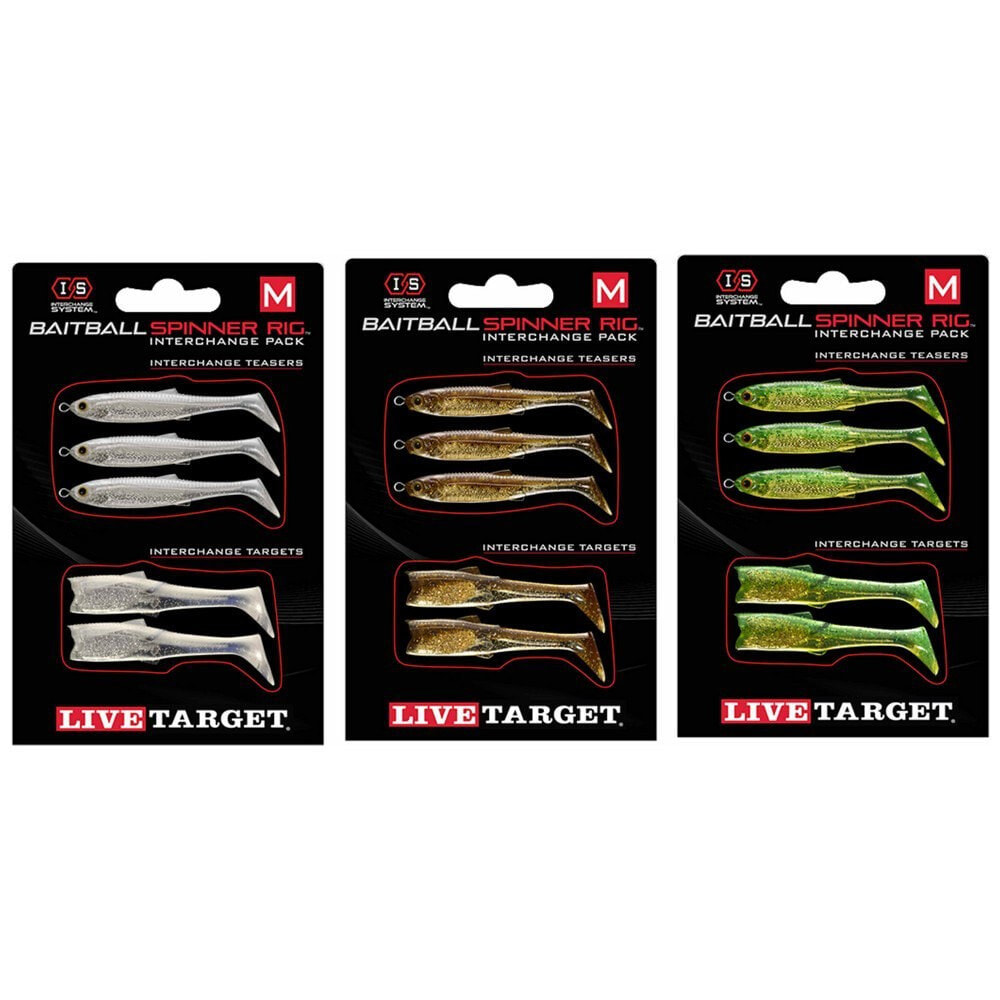 LIVE TARGET Minnow Rig Large Soft Lure Body
