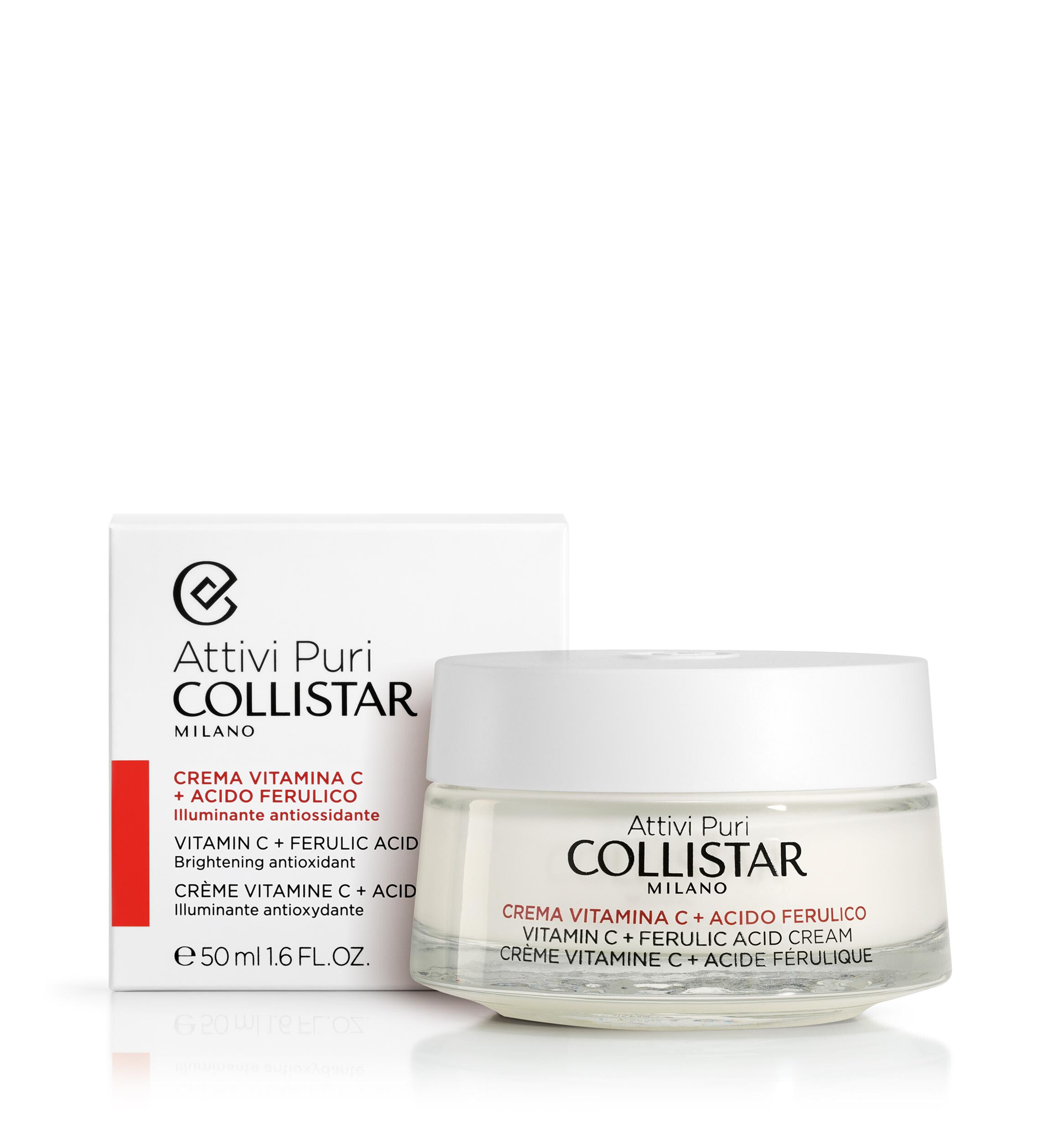 Средство для питания или увлажнения кожи лица Collistar COLLISTAR VITAMIN C + FERULIC ACID CREAM 50ML