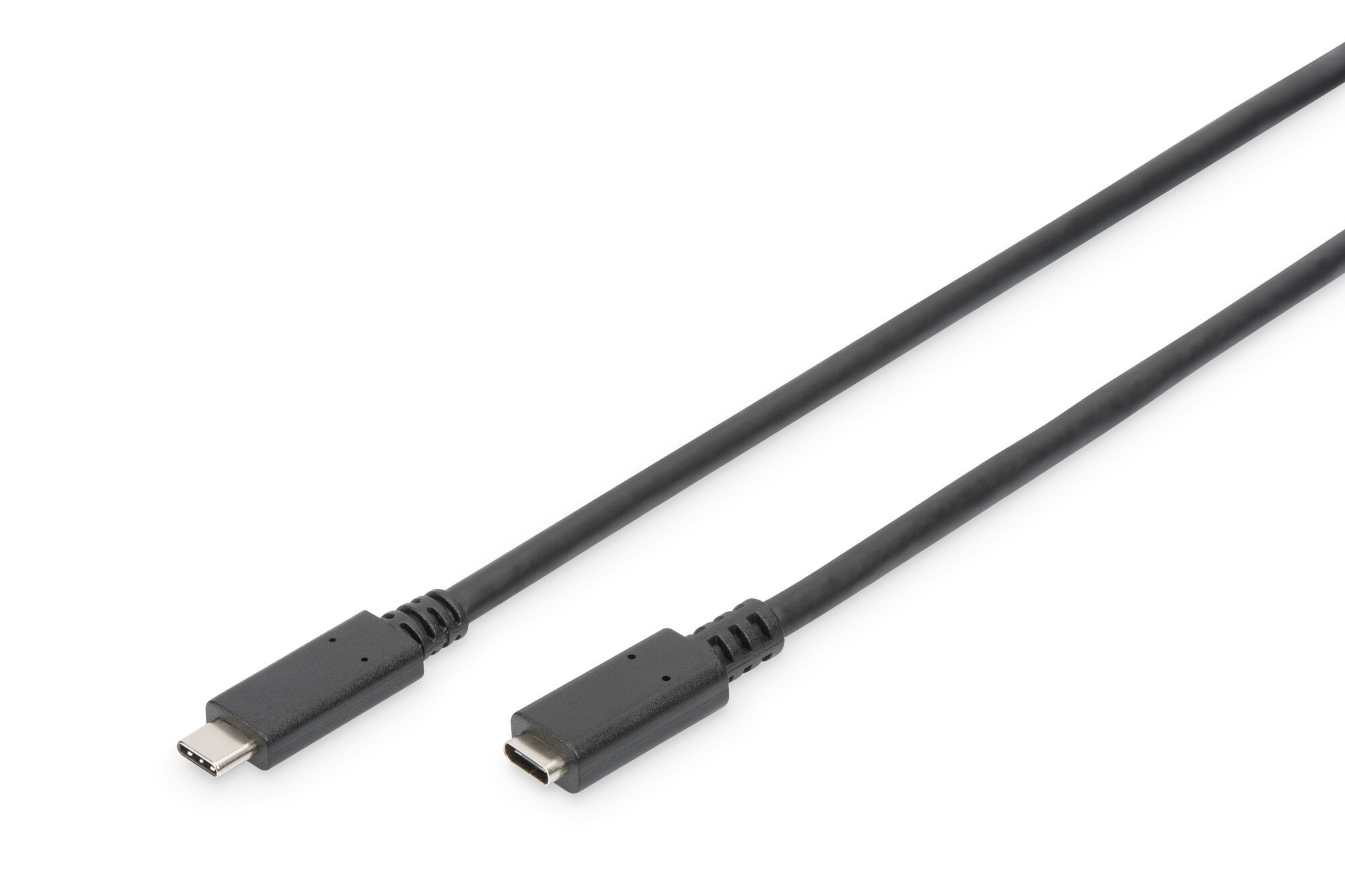 ASSMANN Electronic AK-300210-015-S USB кабель 1,5 m 2.0 USB C Черный