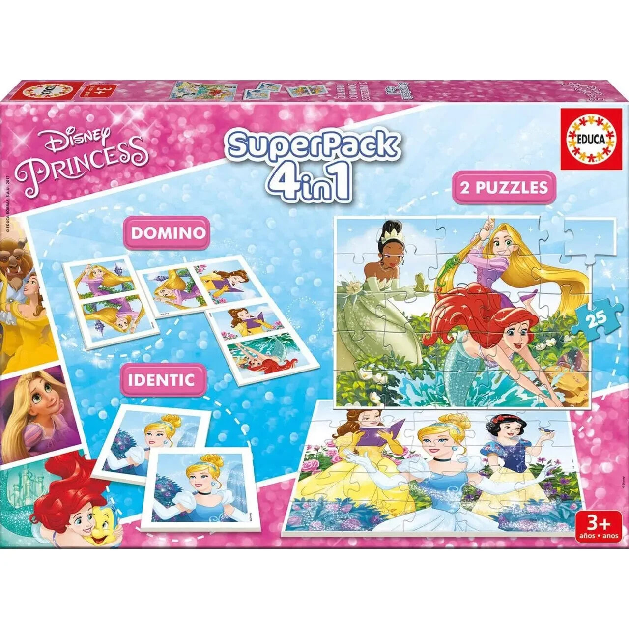 Puzzle Disney Princess 2x25 Teile