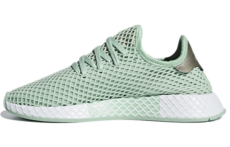 adidas originals Deerupt 低帮 跑步鞋 女款 绿白 / Кроссовки Adidas originals Deerupt B37680