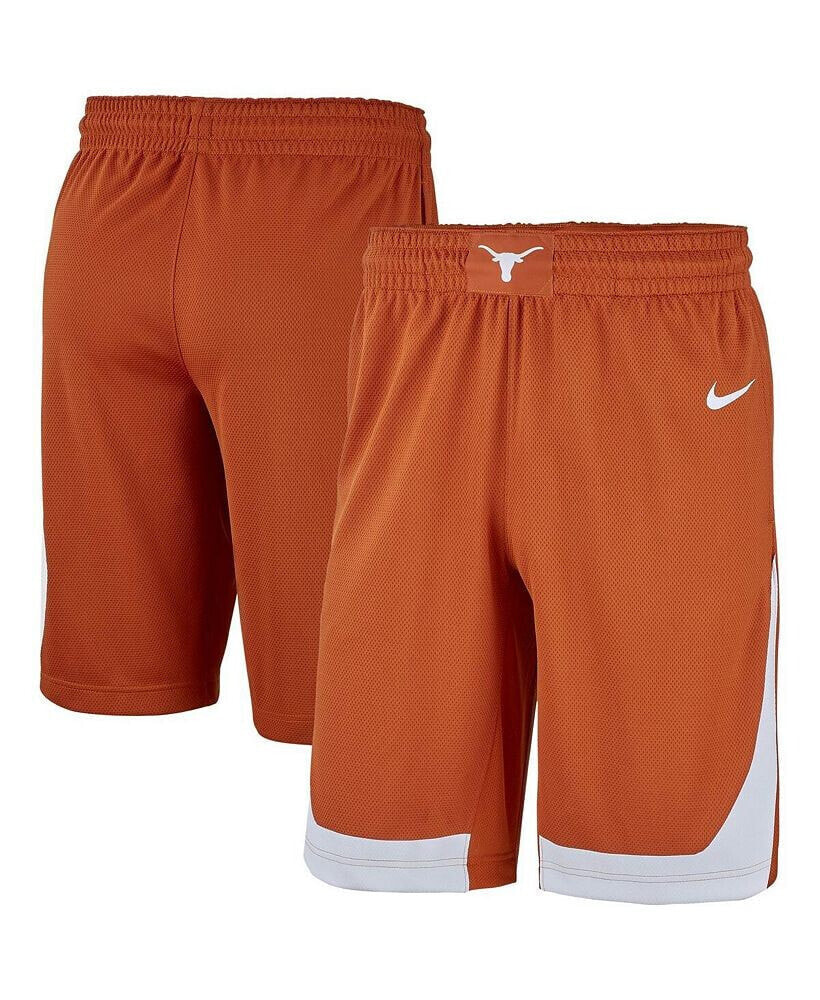Nike men's Texas Orange Texas Longhorns Replica Team Basketball Shorts
