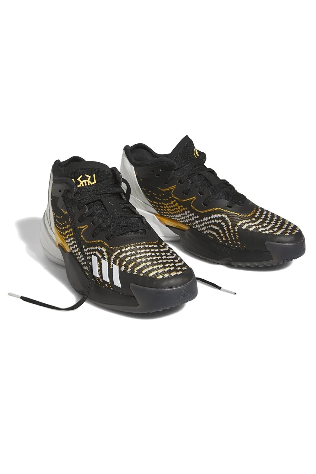 HR0720-E adidas D.o.n. Issue 4 Erkek Spor Ayakkabı Siyah