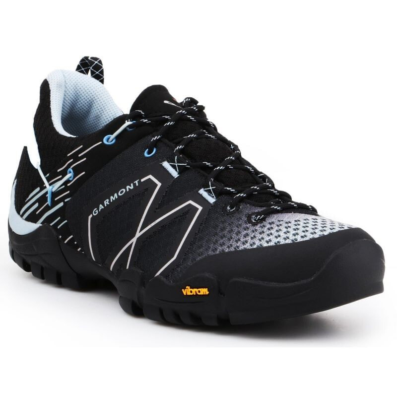 Мужские кроссовки спортивные треккинговые черные  текстильные низкие демисезонные Garmont Sticky Cloud WMS M 481016-604 shoes