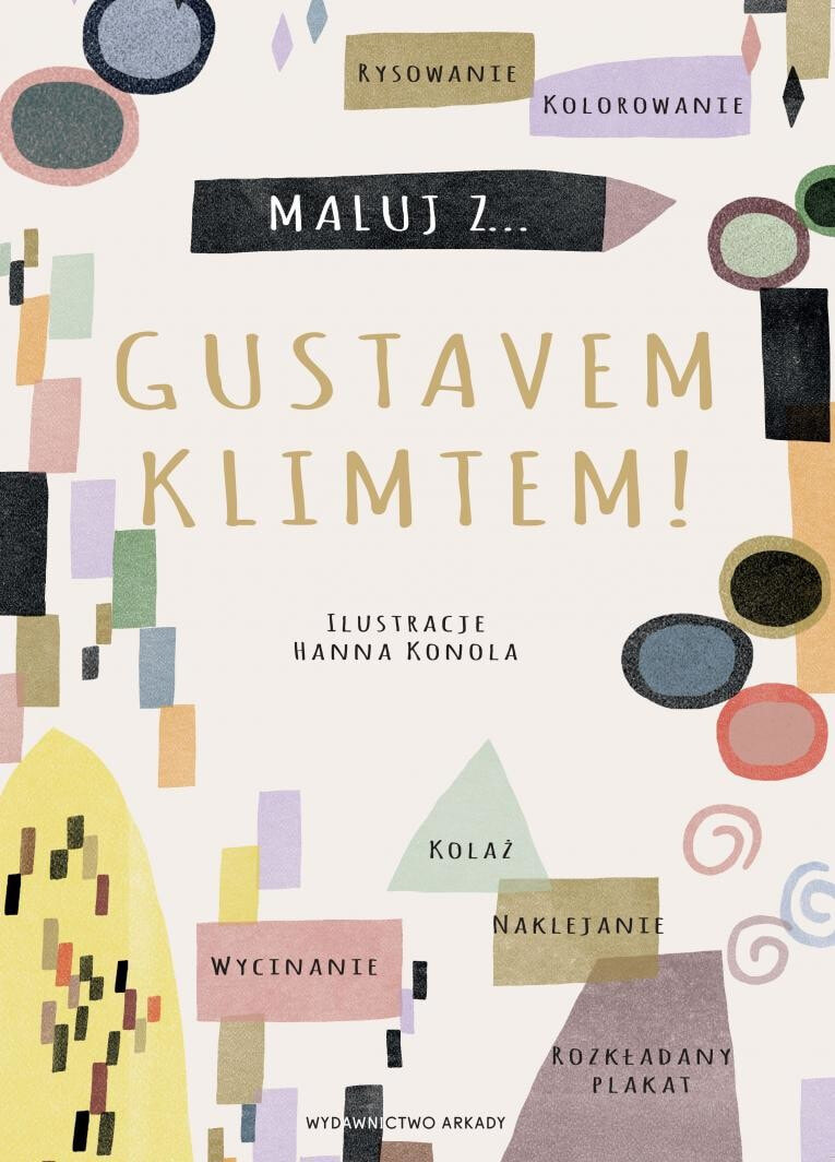 Раскраска для рисования Arkady Maluj z Gustavem Klimtem!