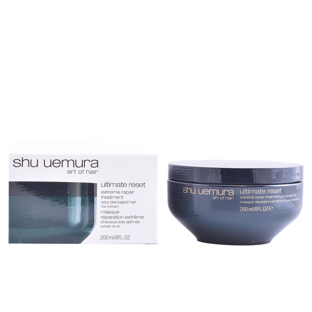 Shu Uemura Ultimate Reset Mask Восстанавливающая маска для очень поврежденных волос с экстрактом риса 200 мл