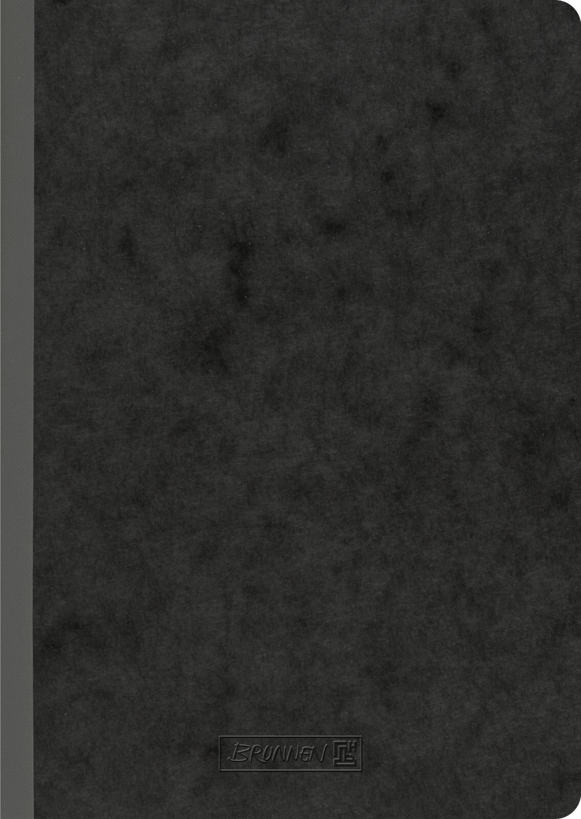 Brunnen 104357390, Однотонный, Черный, A5, 96 листов, 90 г/м2, Бумага с точечной сеткой