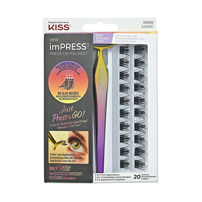 False eyelashes imPRESS Press on Falsies Kit 03