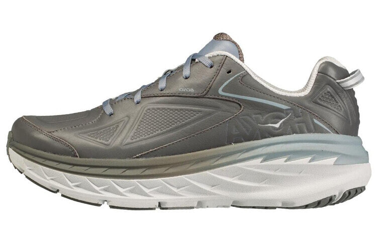 HOKA ONE ONE Bondi L 缓震 轻便 低帮 跑步鞋 男款 深灰 / Кроссовки HOKA ONE ONE Bondi L 1019496-CHRC