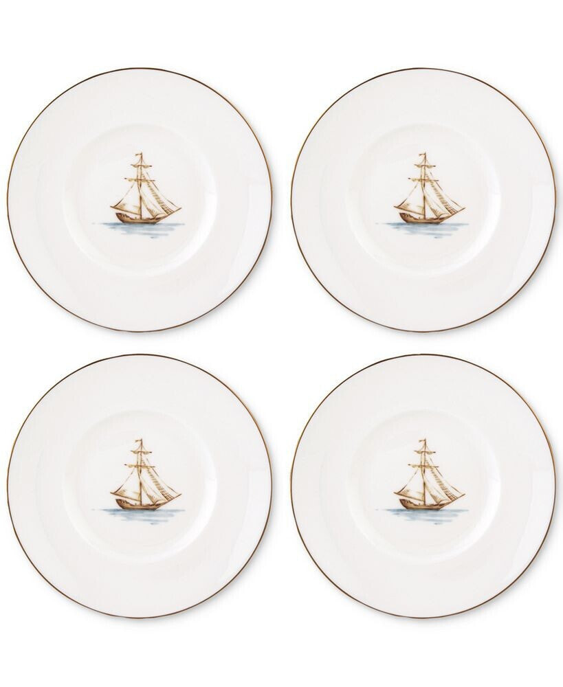 Lenox british Colonial Tradewind Dessert Plates, Set of 4