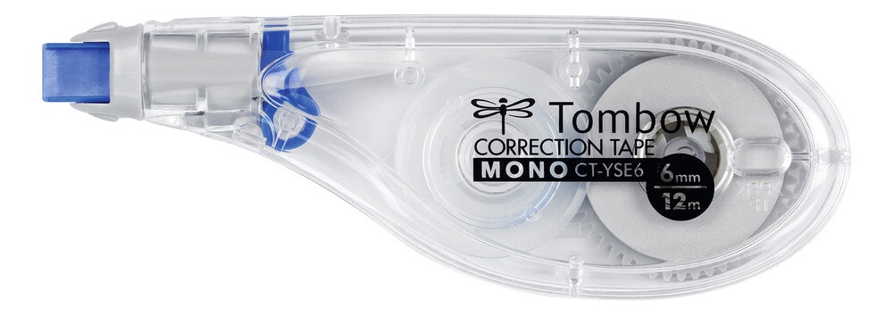 Tombow MONO - Blue - Transparent - White - 12 m - 6 mm - 100% - Paper - 1 pc(s)