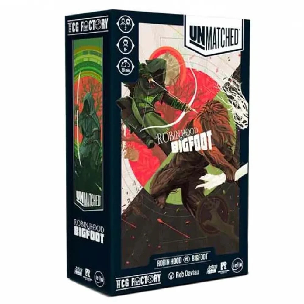 TCG FACTORY Unmatched Robin Hood VS Bigfoot Spanish board game