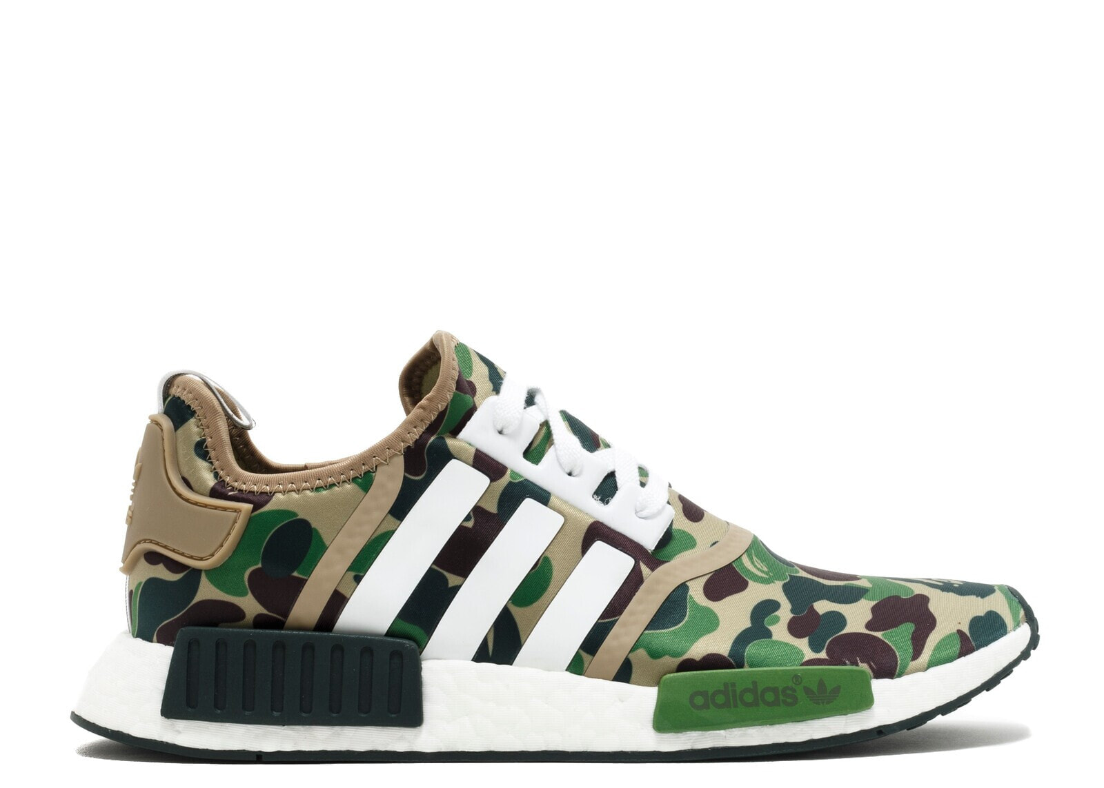 A Bathing Ape x NMD_R1 'Olive Camo'