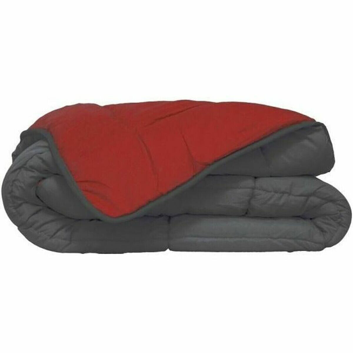 Duvet Poyet Motte Red Grey 220 x 240 cm