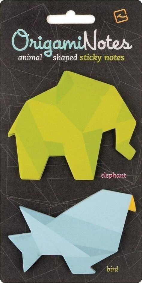 Thinking Gifts Origami Notes - Sticky Notes Elephant / Bird (328060)