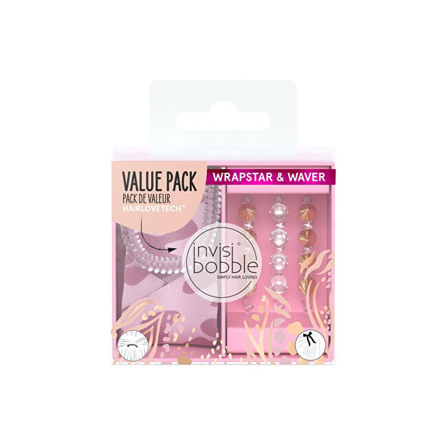 Резинка, ободок или повязка для волос invisibobble Gift set of hair accessories Urban Safari Duo Sauvage Beauty