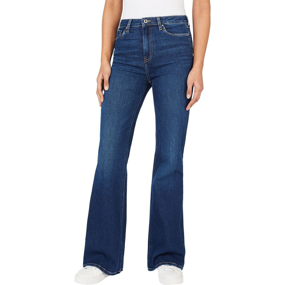 PEPE JEANS Slim Flare Fit High Waist Jeans