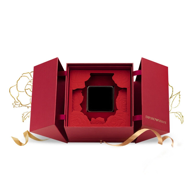 EMPORIO ARMANI Brass Freshwater Pearl Mother Of Pearl Necklaces Women's Rose Gold