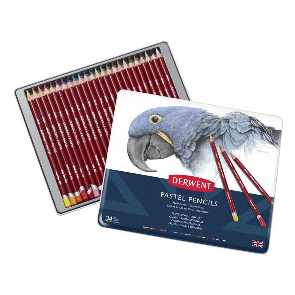 DERWENT Metallic Box Pastel Pencil 24 Units