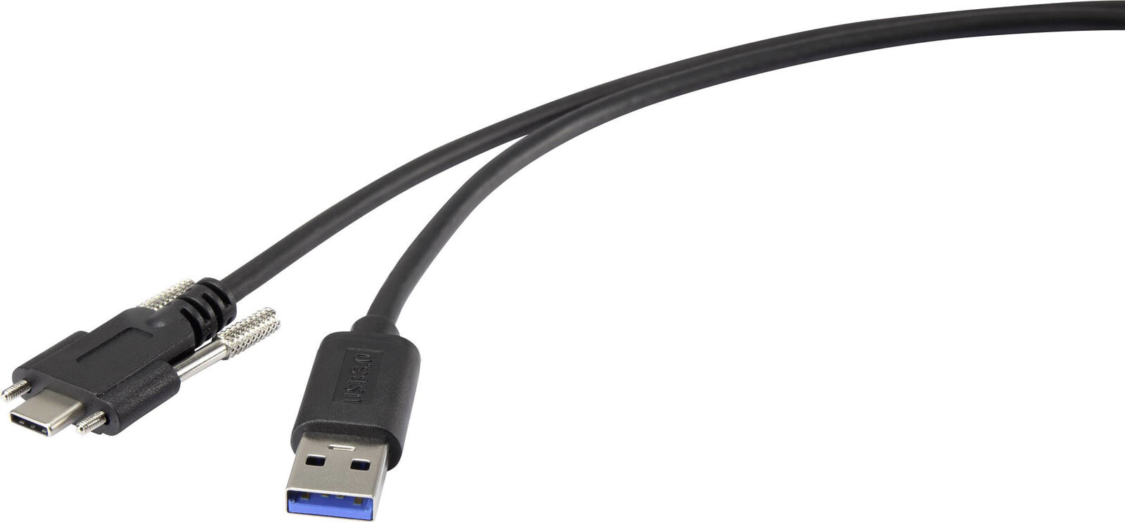 RF-3773814 - 1 m - USB A - USB C - USB 3.2 Gen 1 (3.1 Gen 1) - 5000 Mbit/s - Black