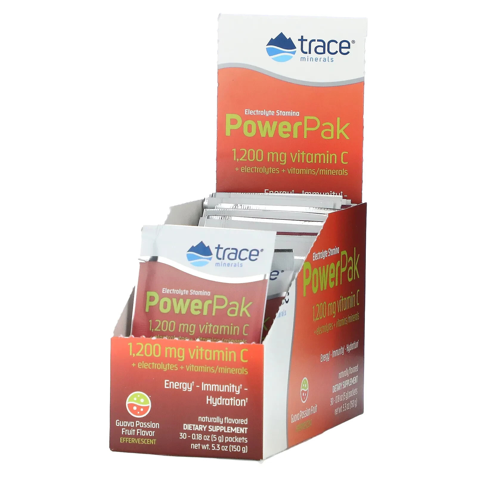 Electrolyte Stamina PowerPak, Acai Berry, 30 Packets, 0.18 oz (5.2 g) Each