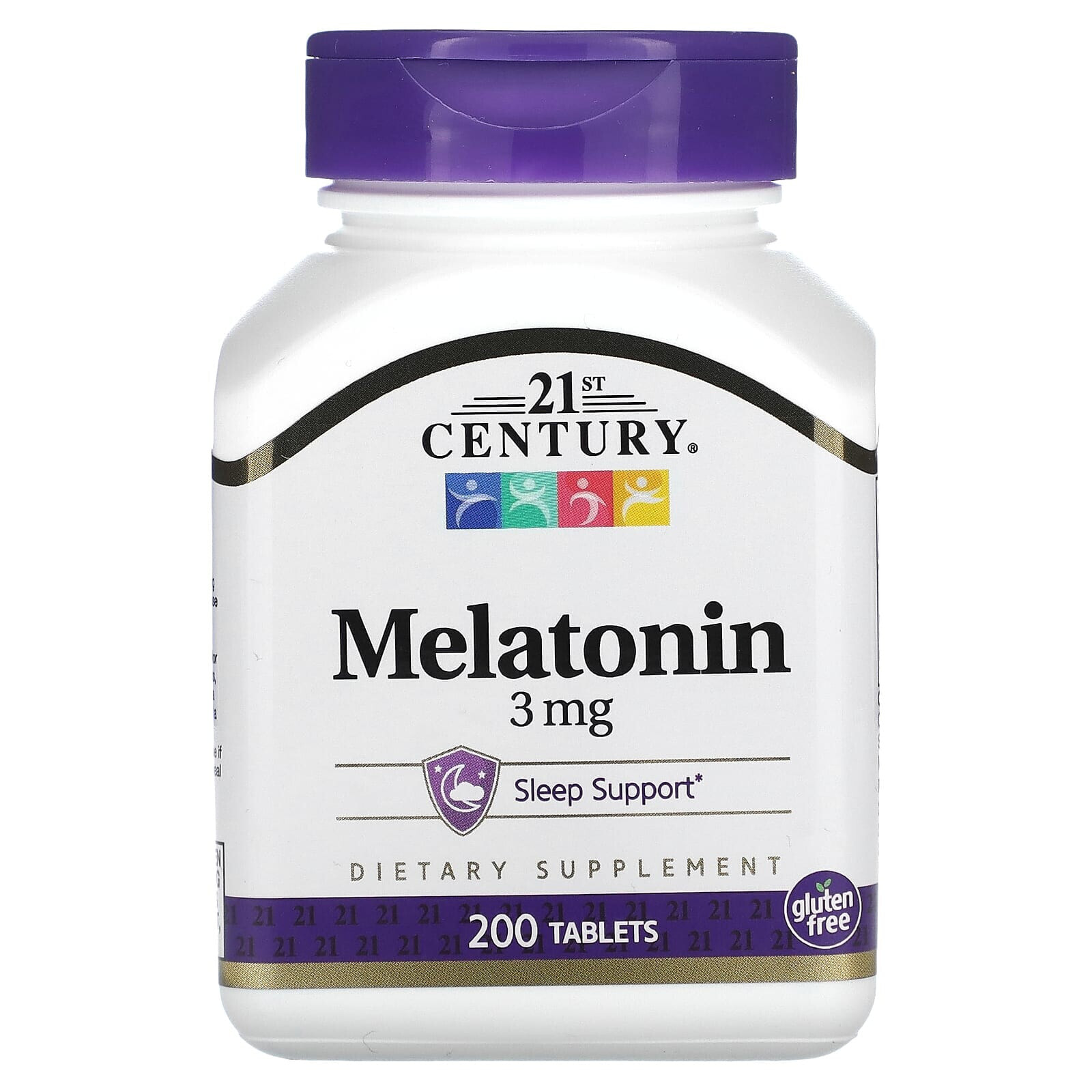 Melatonin, 3 mg, 200 Tablets