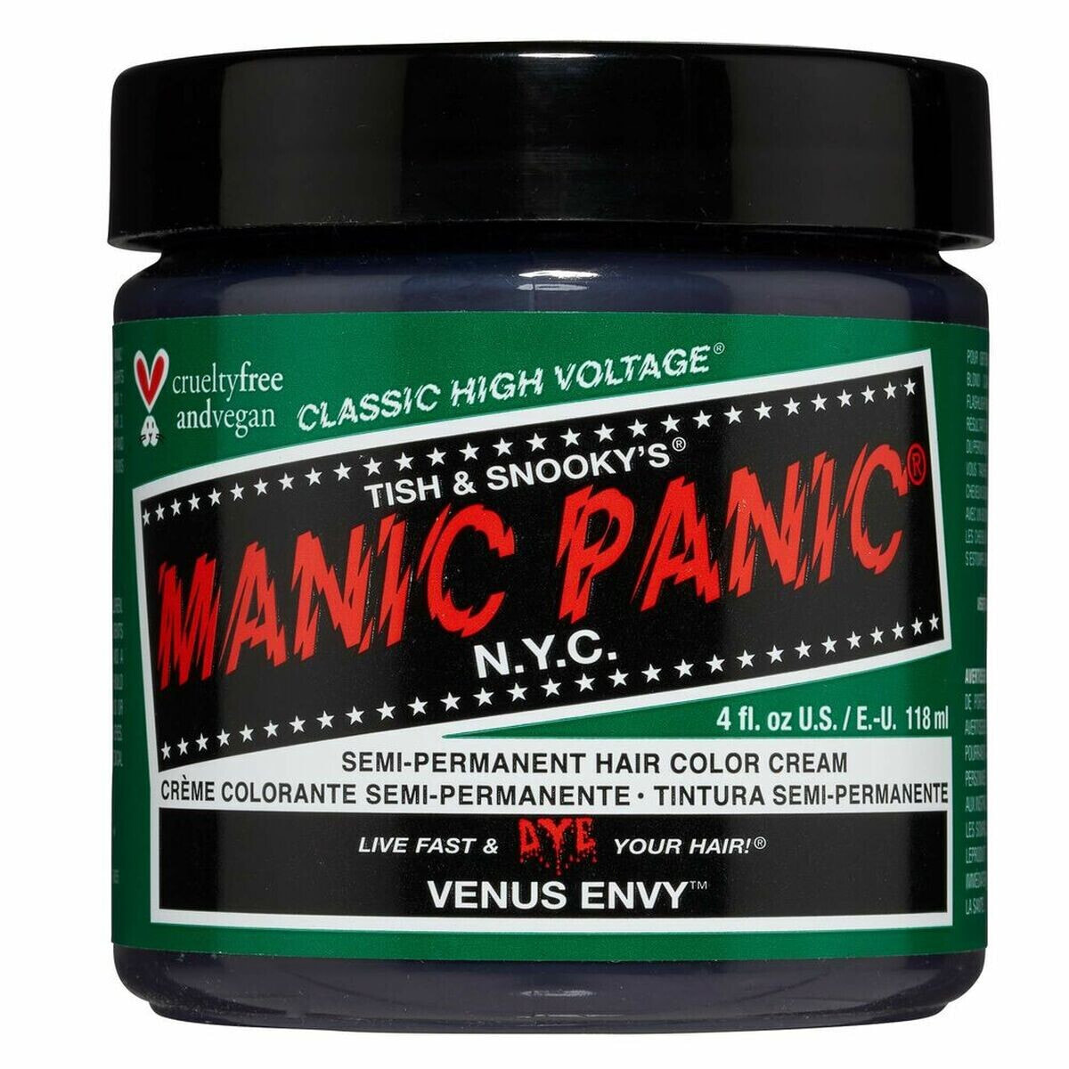 Краска полуперманентная Classic Manic Panic 612600110456 Venus Envy (118 ml)