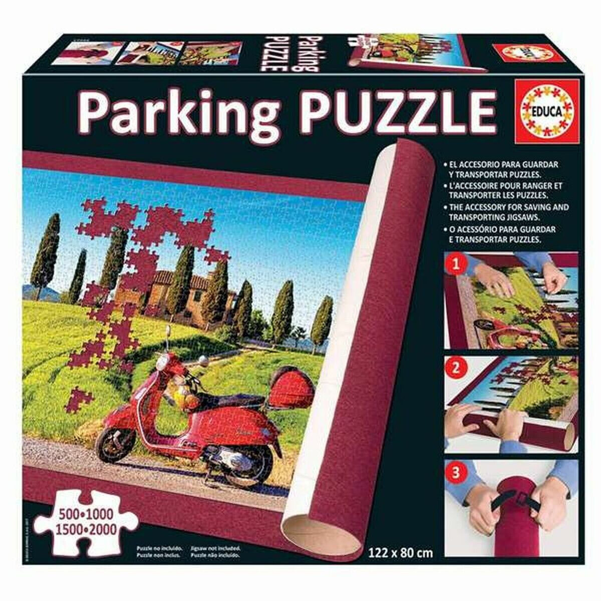 Puzzle Educa 17194.0 (122 x 80 cm) Green Multicolour Cardboard