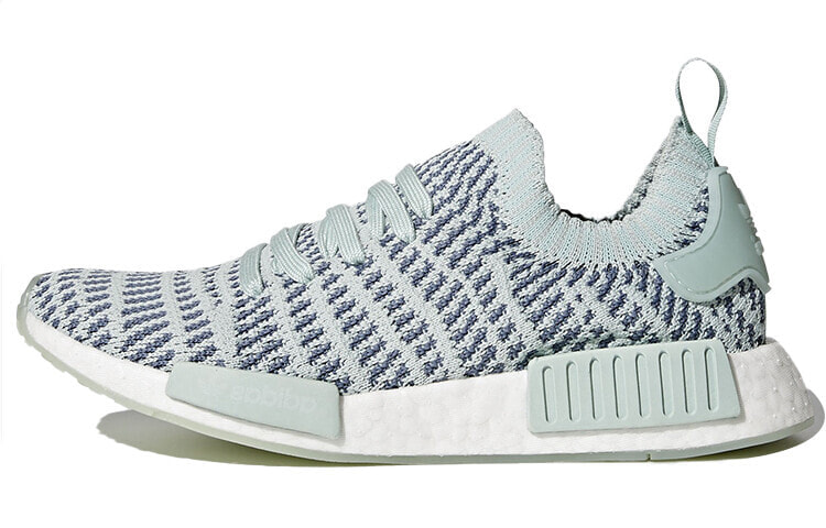 adidas originals NMD_R1 Stlt Pk 减震防滑 低帮 生活休闲鞋 女款 绿白 / Кроссовки adidas originals NMD_R1 Stlt Pk CQ2031