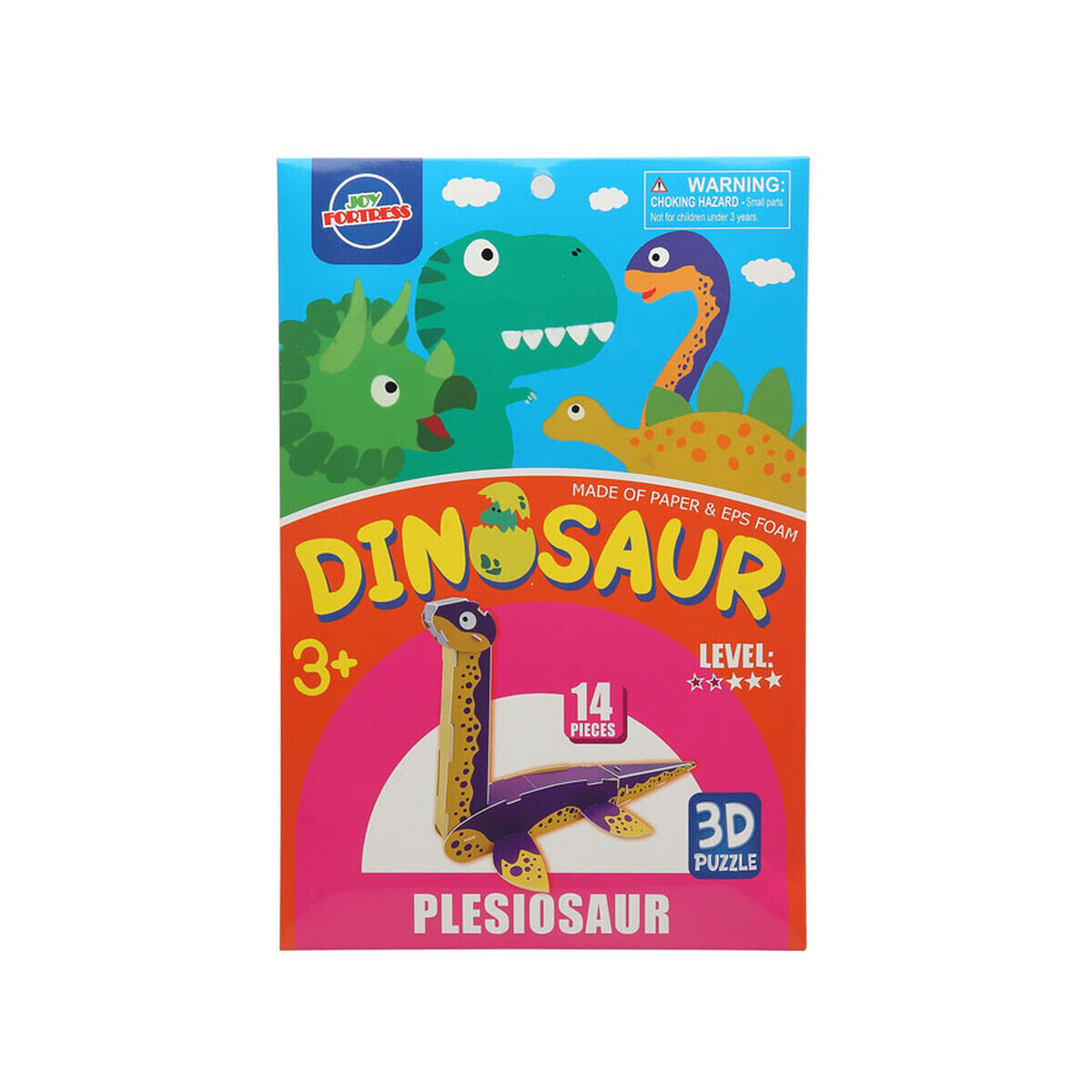 3D-паззл Plesiosaur динозавры