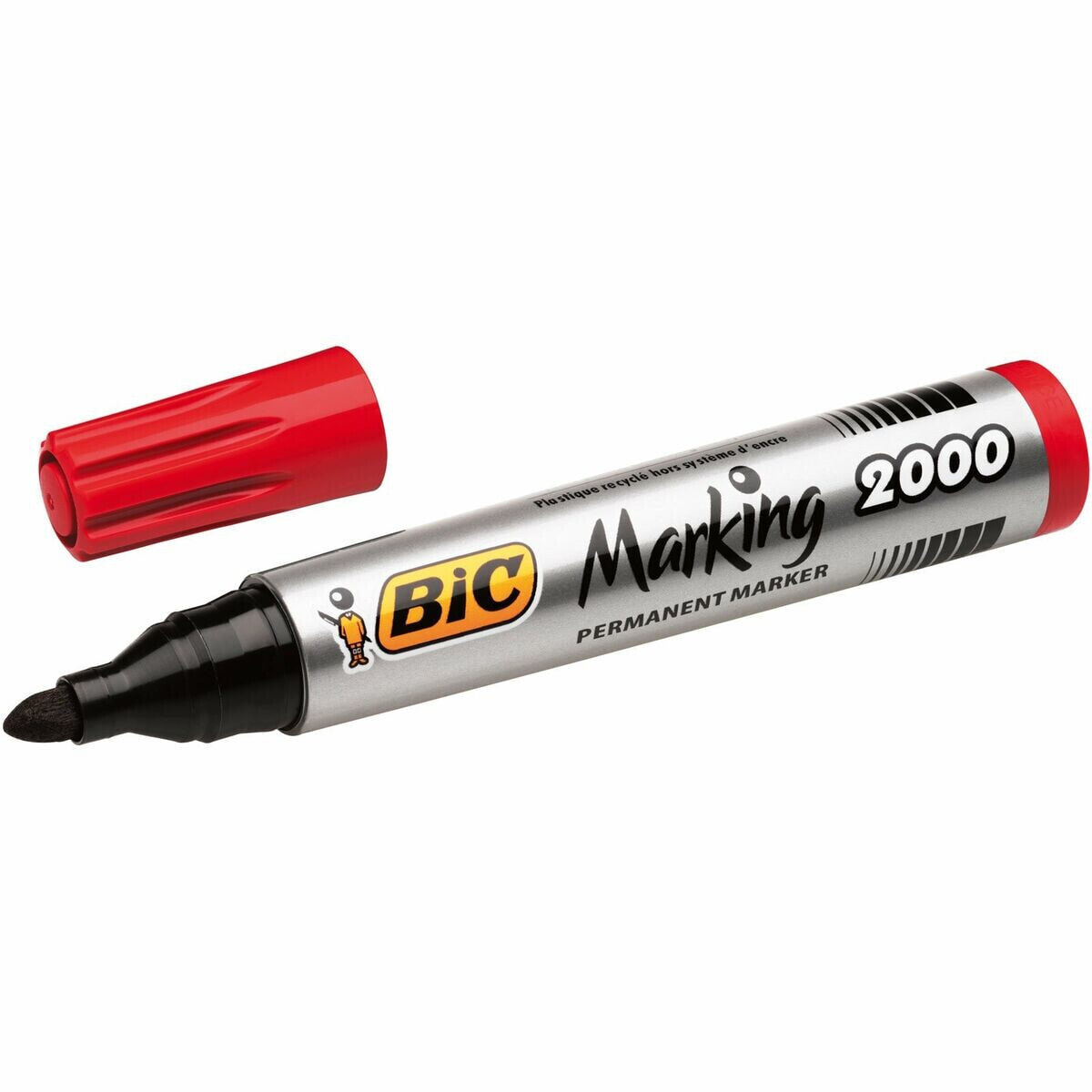 Постоянный маркер Bic Marking 2000 Красный 12 Предметы