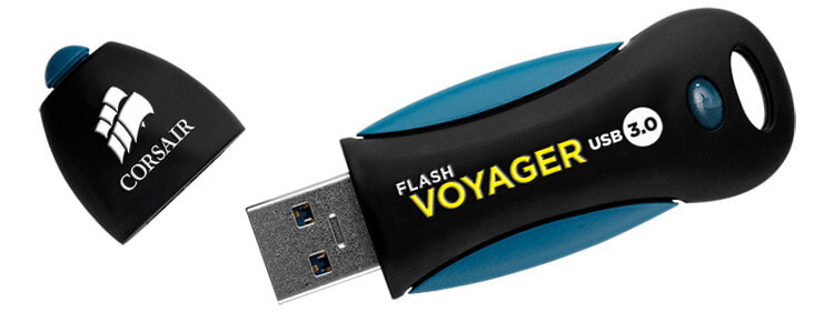 Corsair Voyager 256GB USB флеш накопитель USB тип-A 3.2 Gen 1 (3.1 Gen 1) Черный, Синий CMFVY3A-256GB