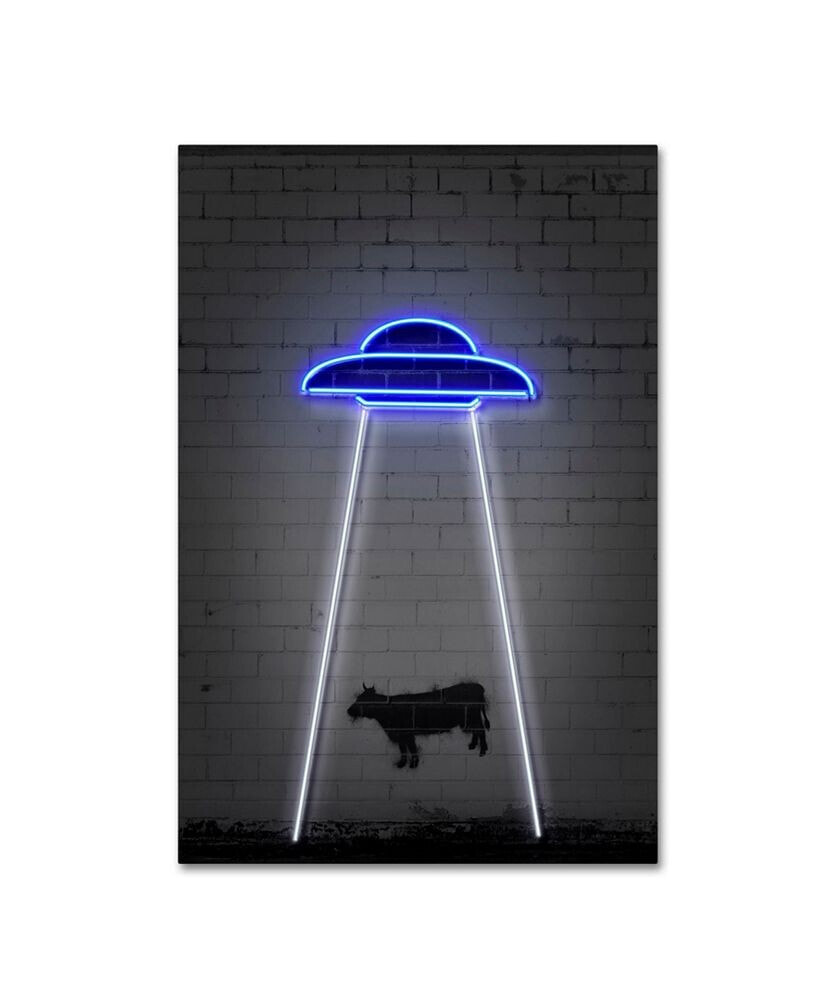 Trademark Innovations octavian Mielu 'UFO' Canvas Art - 24
