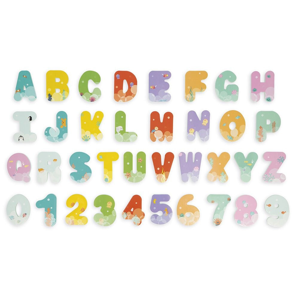 JANOD Bath Letters And Numbers