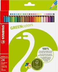 STABILO Green Colors 6019/2-24